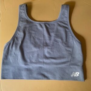 New Balance Sports Bra
Size XXL
Blue Grey Color